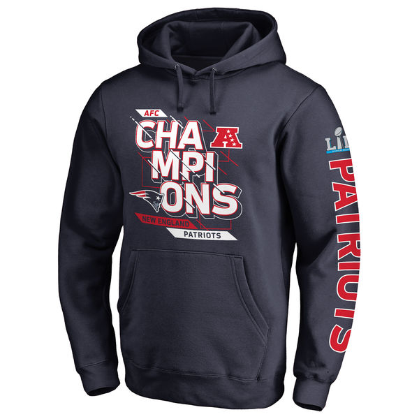 Sudadera New England Patriots "SBLII" - Negra 3 - Haga click en la imagen para cerrar