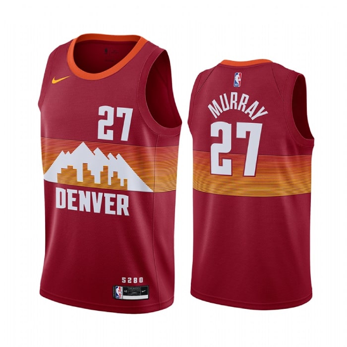Jamal Murray, Denver Nuggets 2020/21 - City Edition - Haga click en la imagen para cerrar