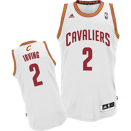 Kyrie Irving, Cleveland Cavaliers [Blanca] - Haga click en la imagen para cerrar