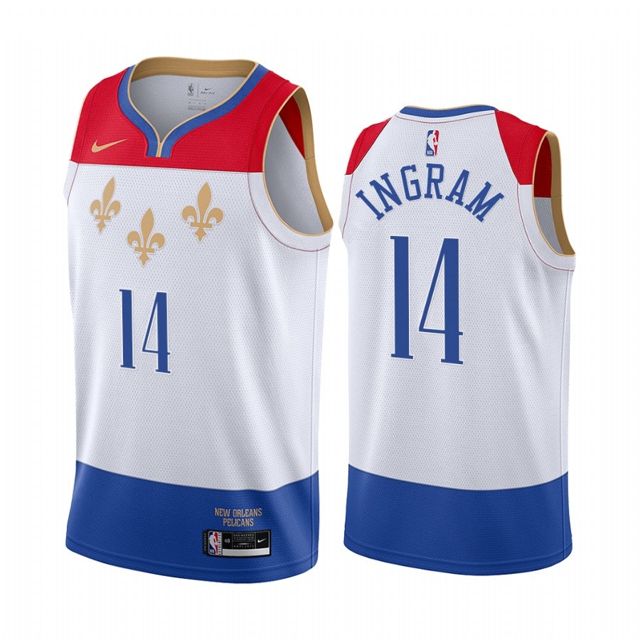 Brandon Ingram, New Orleans Pelicans 2020/21 - City Edition - Haga click en la imagen para cerrar