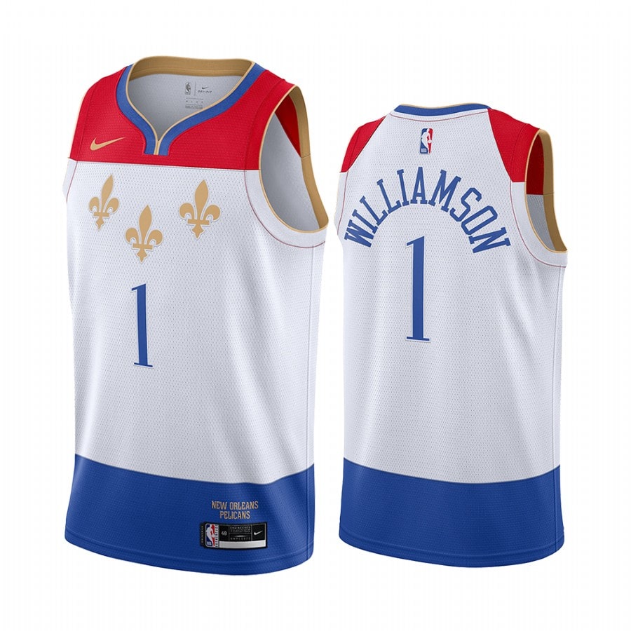 Zion Williamson, New Orleans Pelicans 2020/21 - City Edition - Haga click en la imagen para cerrar