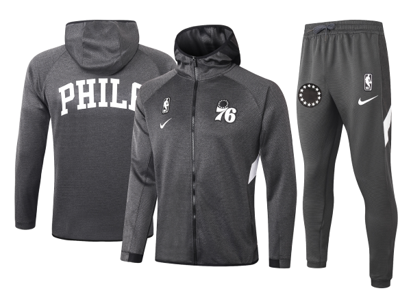 Chándal Philadelphia 76ers - Black - Haga click en la imagen para cerrar