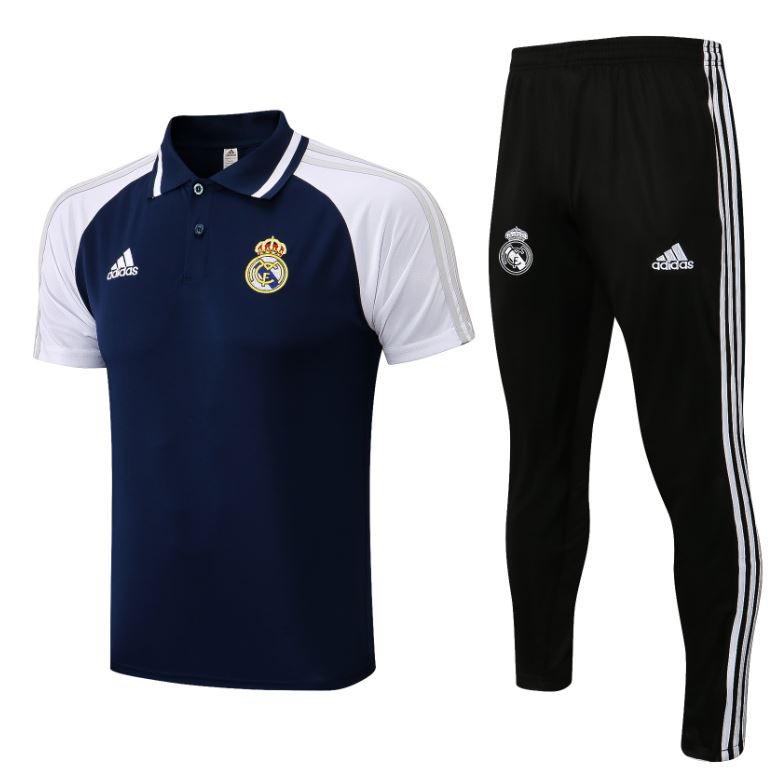 Polo + Pantalones Real Madrid 2021/22 (Marino) - Haga click en la imagen para cerrar