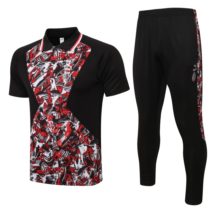 Polo + Pantalones AC Milan 2021/22 (Camuflaje) - Haga click en la imagen para cerrar