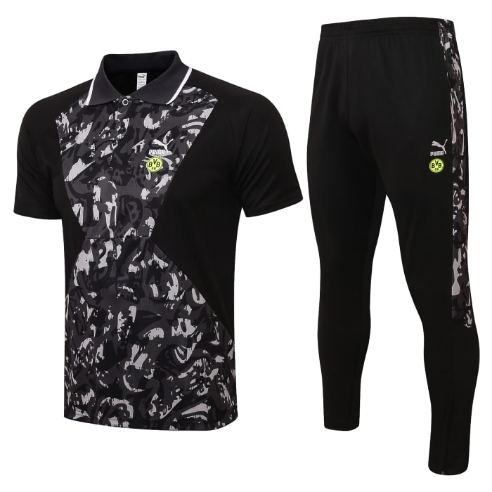 Polo + Pantalones Borussia Dortmund 2021/22 (Camuflaje) - Haga click en la imagen para cerrar