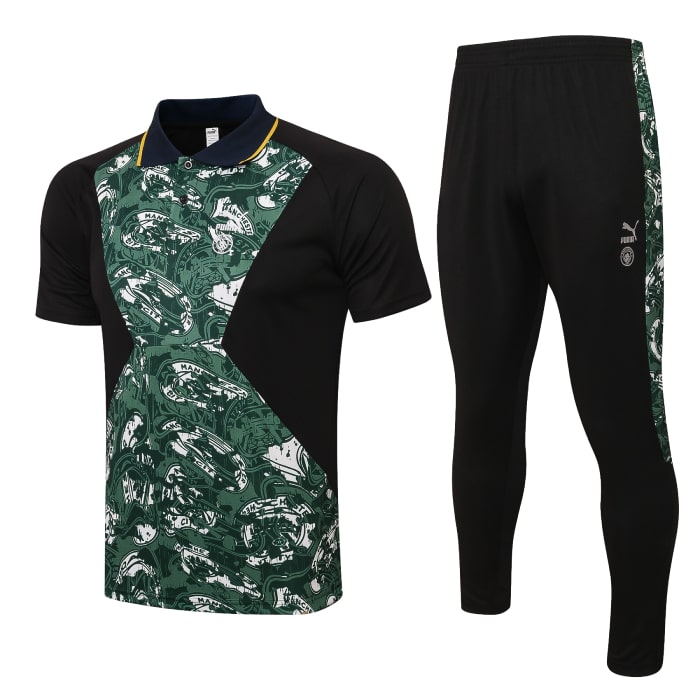Polo + Pantalones Manchester City 2021/22 (Camuflaje) - Haga click en la imagen para cerrar