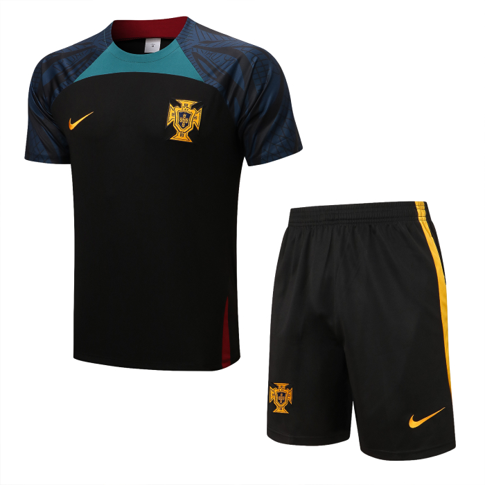Kit Entrenamiento Portugal 2022/23 (Negro) - Haga click en la imagen para cerrar