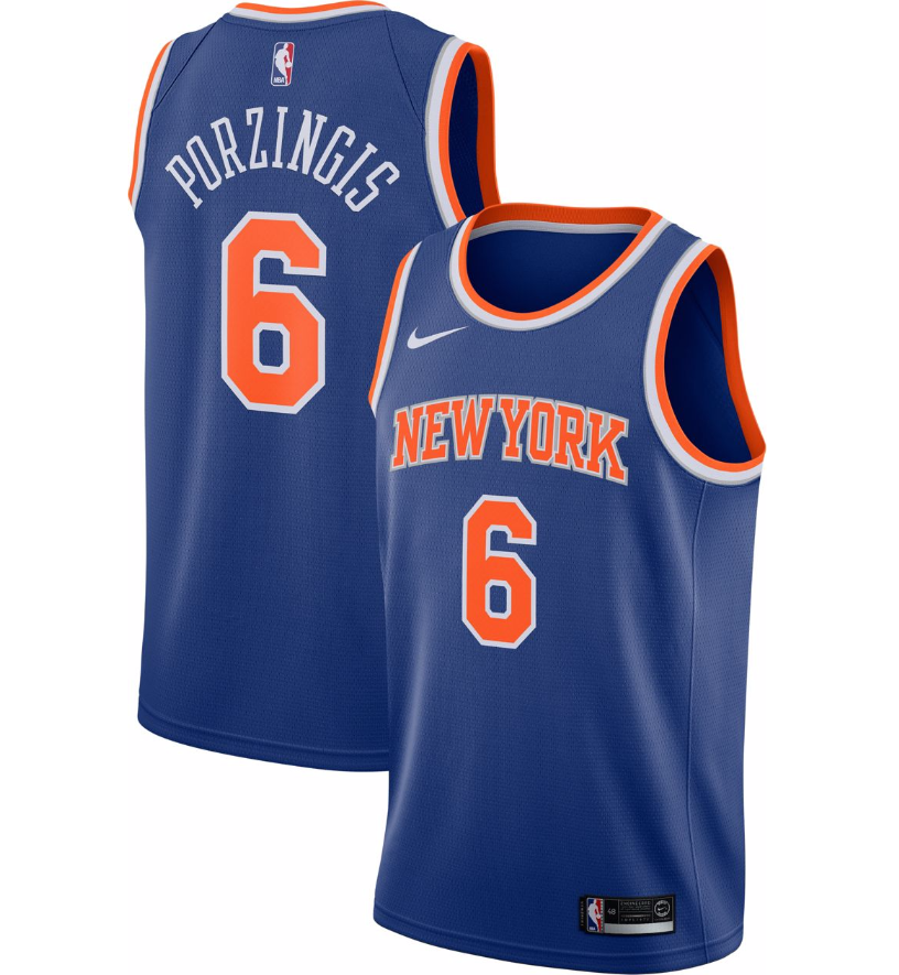 Kristaps Porzingis, New York Knicks - Icon - Haga click en la imagen para cerrar