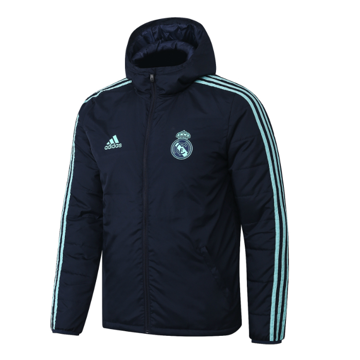 Chaqueta acolchada Real Madrid 2019/20 - Azul - Haga click en la imagen para cerrar