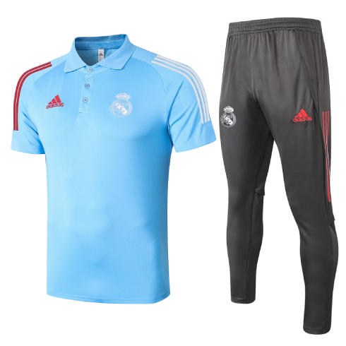 Polo + Pantalones Real Madrid 2020/21 - Azul - Haga click en la imagen para cerrar