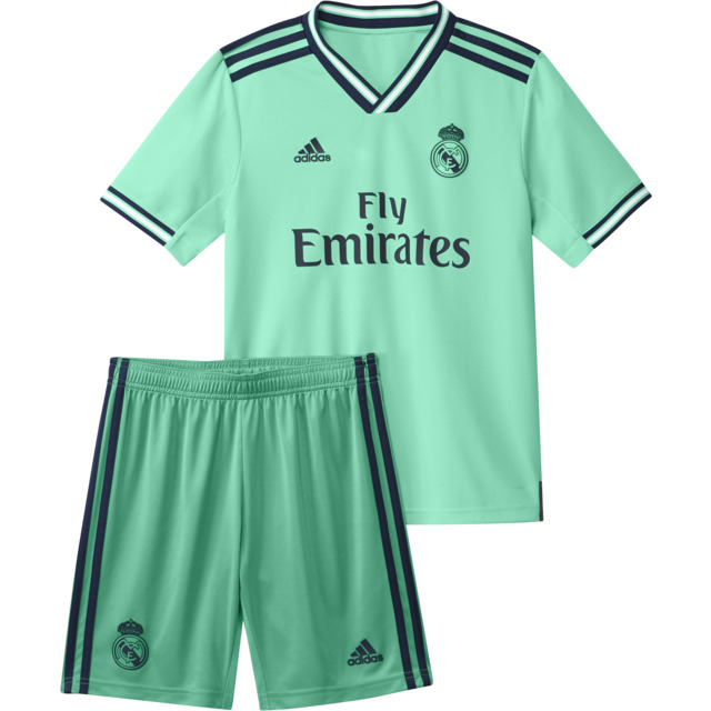 Real Madrid 3a Equipación 2019/20 Kit Junior - Haga click en la imagen para cerrar