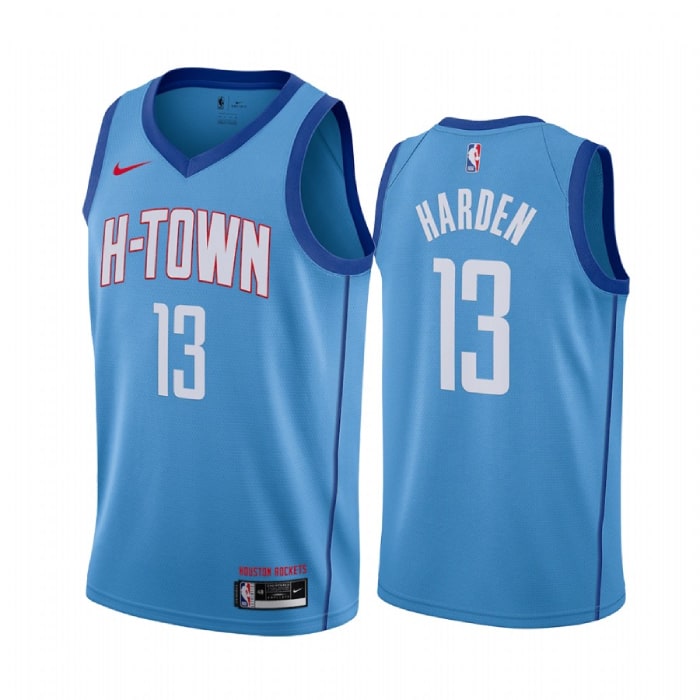 James Harden, Houston Rockets 2020/21 - City Edition - Haga click en la imagen para cerrar