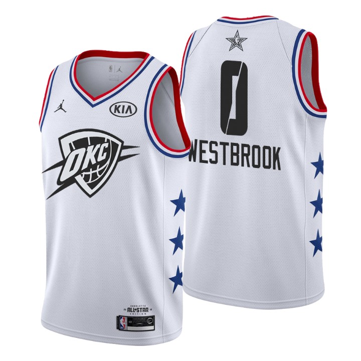 Russell Westbrook - 2019 All-Star White - Haga click en la imagen para cerrar