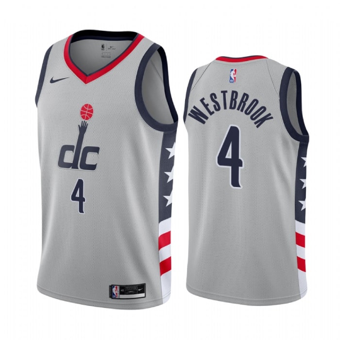 Russell Westbrook, Washington Wizards 2020/21 - City Edition - Haga click en la imagen para cerrar