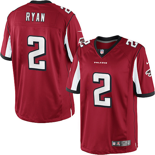 Matt Ryan, Atlanta Falcons - Red - Haga click en la imagen para cerrar