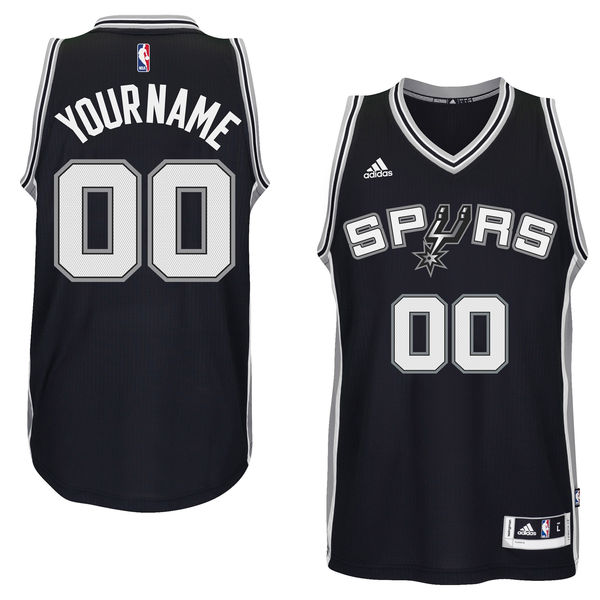 San Antonio Spurs - Black PERSONALIZABLE - Haga click en la imagen para cerrar