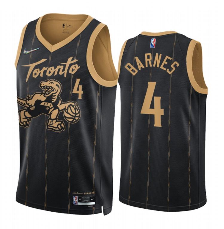 Scottie Barnes, Toronto Raptors 2021/22 - City Edition - Haga click en la imagen para cerrar