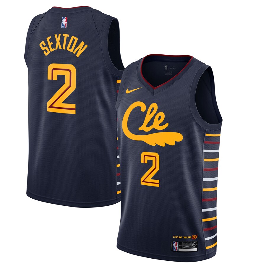 Collin Sexton, Cleveland Cavaliers 2019/20 - City Edition - Haga click en la imagen para cerrar