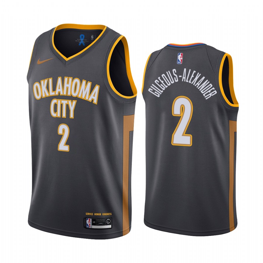 Shai Gilgeous-Alexander, Oklahoma City Thunder 2019/20 - City Ed - Haga click en la imagen para cerrar