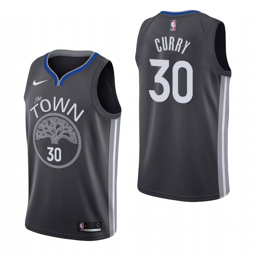 Stephen Curry, Golden State Warriors 2019/20 - City Edition - Haga click en la imagen para cerrar