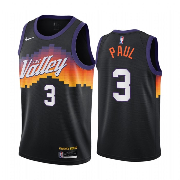 Chris Paul, Phoenix Suns 2020/21 - City Edition - Haga click en la imagen para cerrar