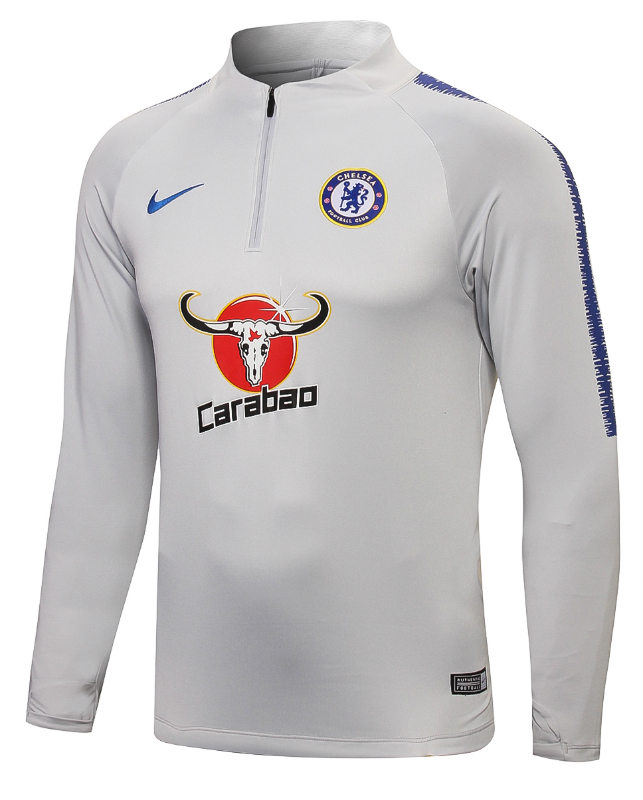 Sudadera Chelsea 2018/19 - Gris - Haga click en la imagen para cerrar