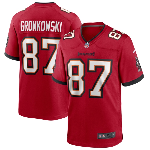 Rob Gronkowski, Tampa Bay Buccaneers - Red - Haga click en la imagen para cerrar