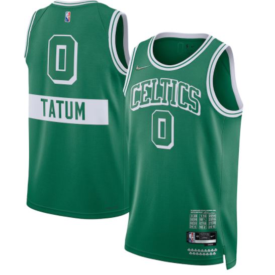 Jayson Tatum, Boston Celtics 2021/22 - City Edition - Haga click en la imagen para cerrar