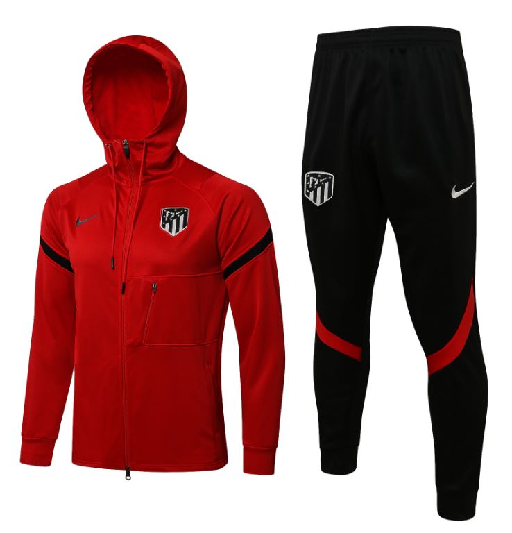 Chándal Atlético Madrid 2021/22 (Capucha) - Haga click en la imagen para cerrar