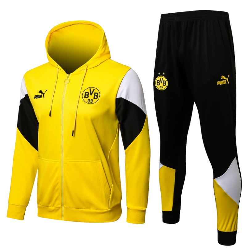 Chándal Borussia Dortmund 2021/22 (Capucha) - Haga click en la imagen para cerrar