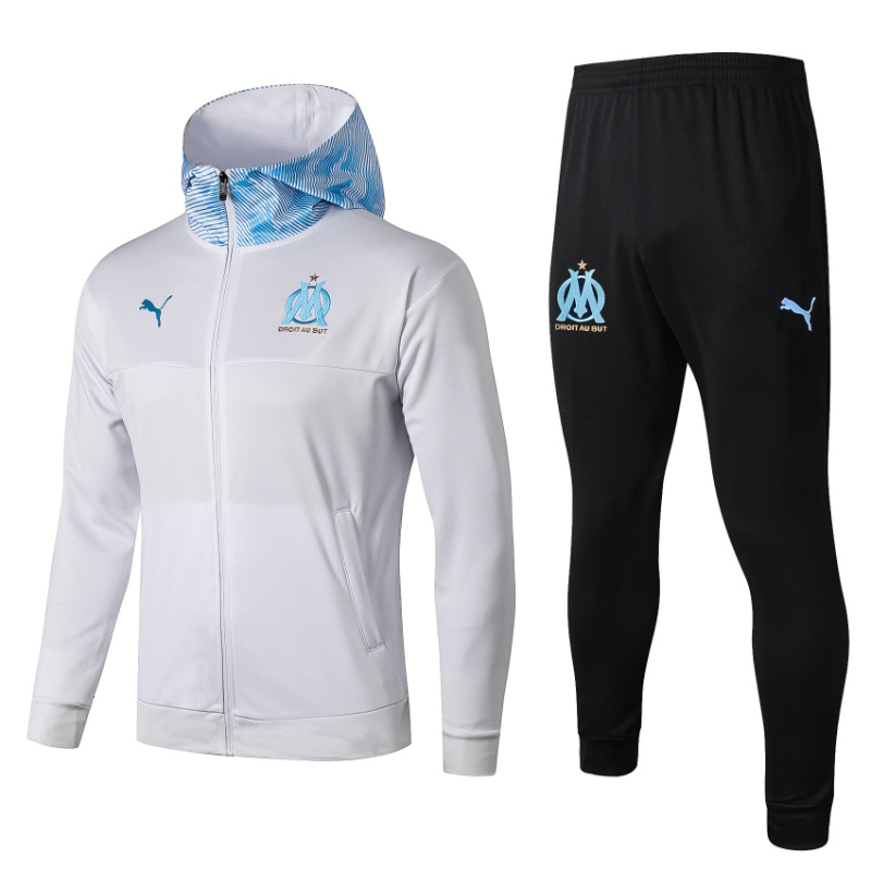 Chándal Olympique Marsella 2019/20 - Capucha - Haga click en la imagen para cerrar