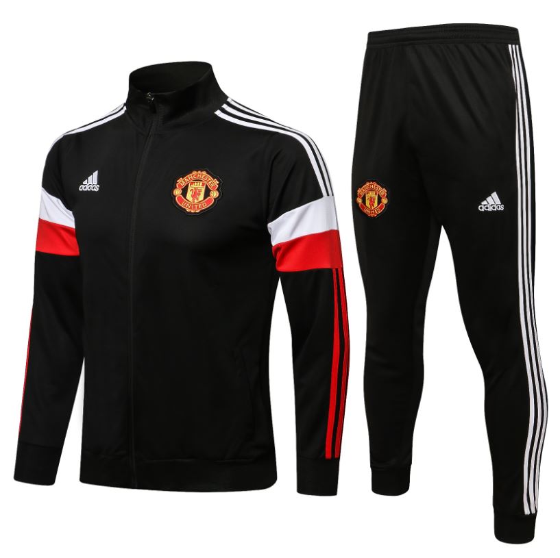 Chándal Manchester United 2021/22 (Negro) - Haga click en la imagen para cerrar