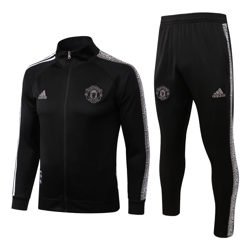 Chándal Manchester United - Chaqueta - 2022/23 (Negro) - Haga click en la imagen para cerrar
