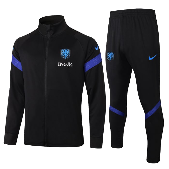 Chándal Holanda 2020/21 - Negro 2 - Haga click en la imagen para cerrar