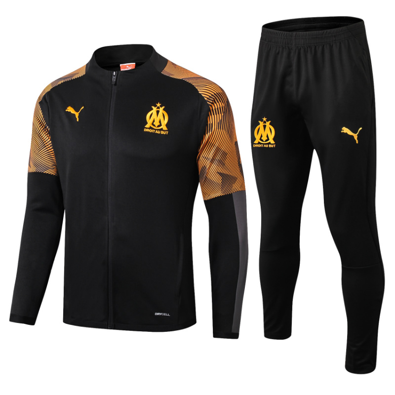 Chándal Olympique Marsella 2019/20 - Negro - Haga click en la imagen para cerrar
