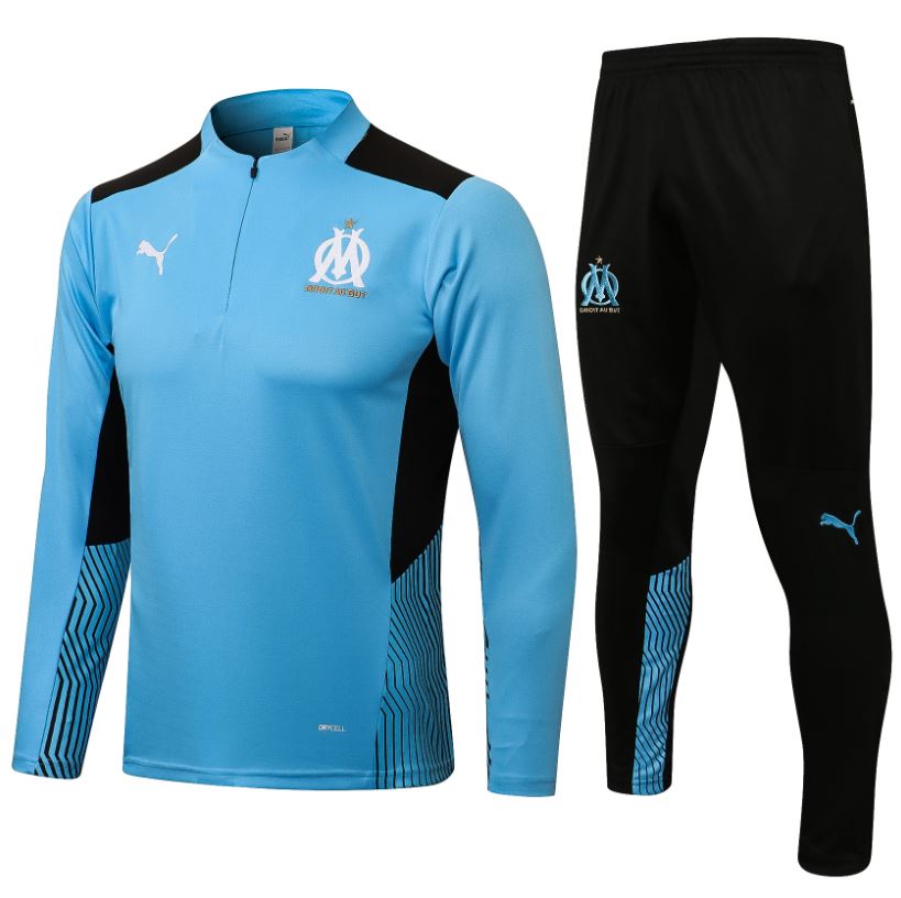 Chándal Olympique Marsella 2021/22 (All Blue) - Haga click en la imagen para cerrar