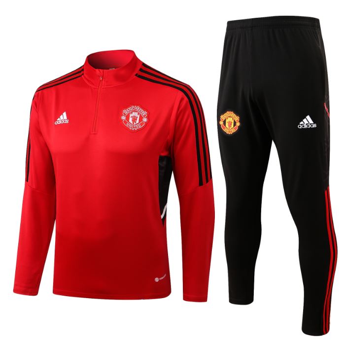 Chándal Manchester United - 2022/23 (Rojo) - Haga click en la imagen para cerrar