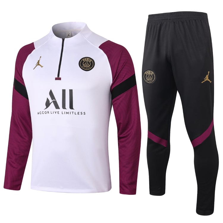 Chándal PSG x Jordan 2020/21 - Blanco - Haga click en la imagen para cerrar