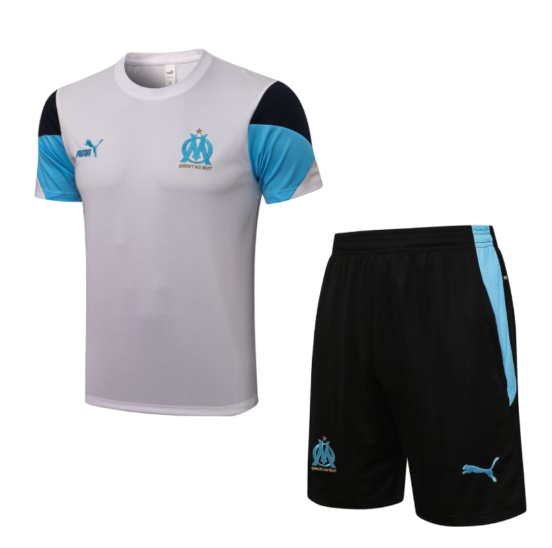 Kit Entrenamiento Olympique Marsella 2021/22 (White) - Haga click en la imagen para cerrar