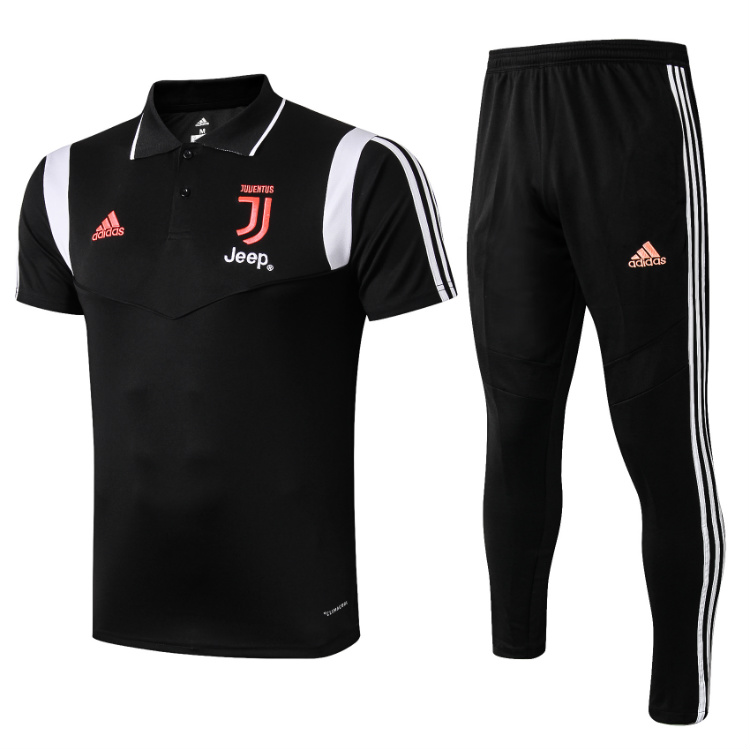 Polo + Pantalones Juventus 2019/20 - Negro - Haga click en la imagen para cerrar