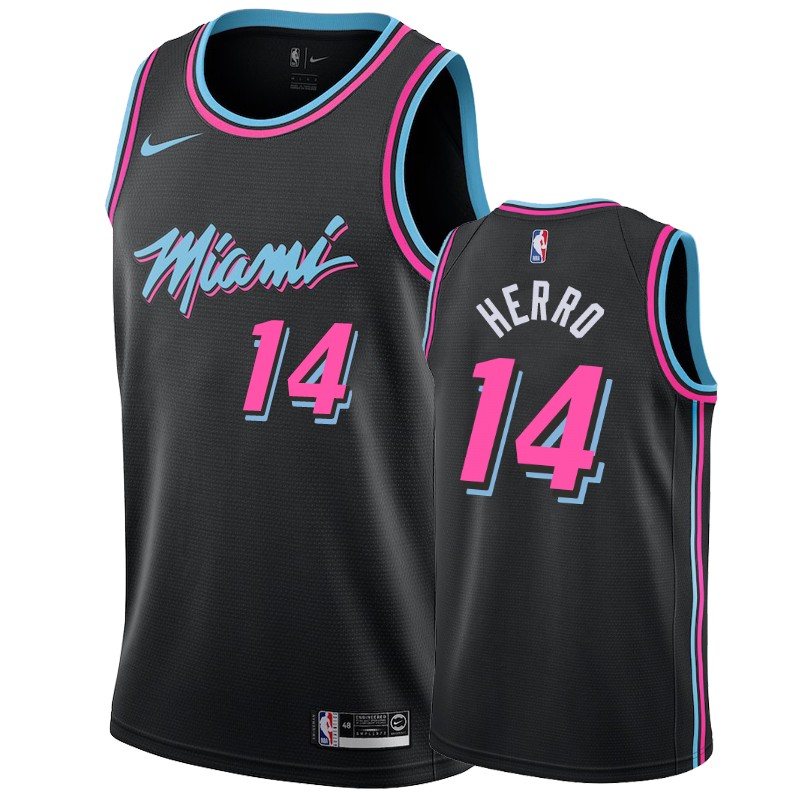 Tyler Herro, Miami Heat 2018/19 - City Edition - Haga click en la imagen para cerrar