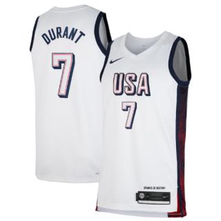 Kevin Durant, USA 2024 (White) "JJOO Par