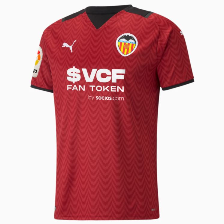Valencia 2a Equipación 2021/22 - Haga click en la imagen para cerrar
