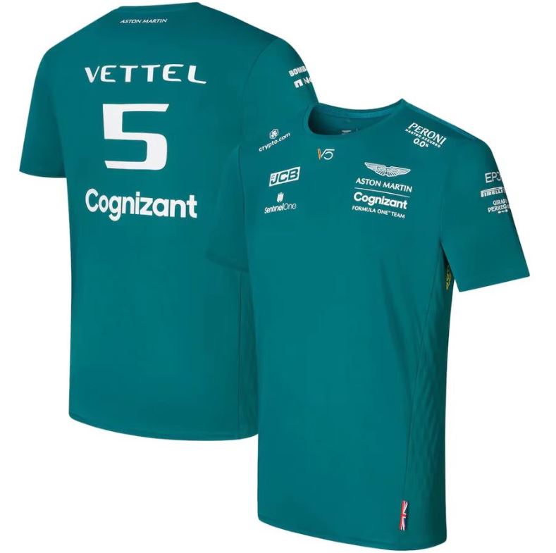 Camiseta Aston Martin F1 Cognizant 2022 - Sebastian Vettel - Haga click en la imagen para cerrar