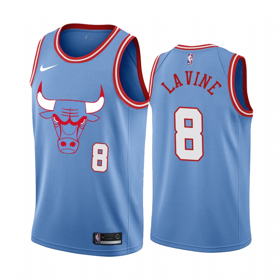 Zach LaVine, Chicago Bulls 2019/20 - City Edition - Haga click en la imagen para cerrar