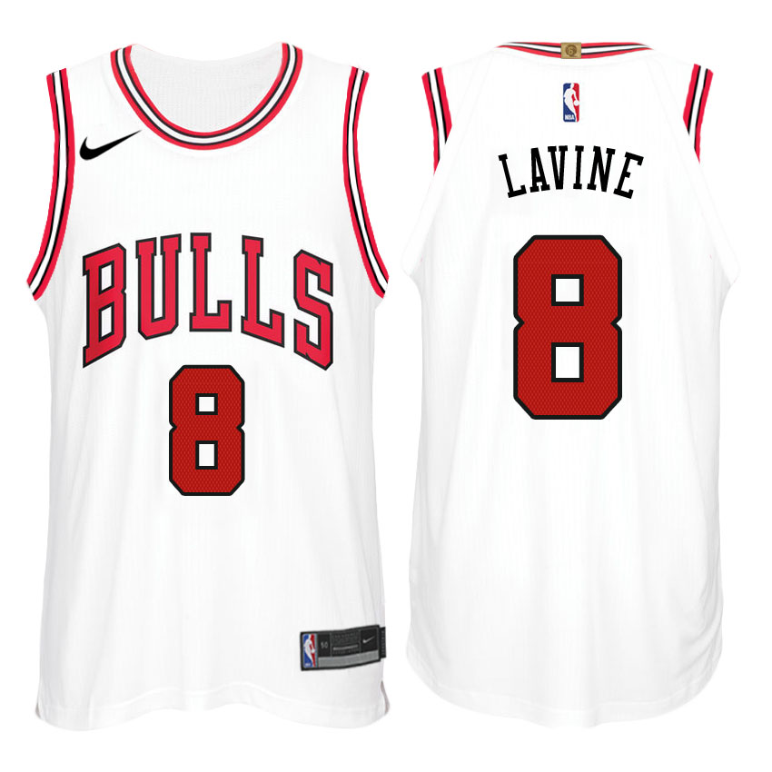 Zach LaVine, Chicago Bulls - Association - Haga click en la imagen para cerrar
